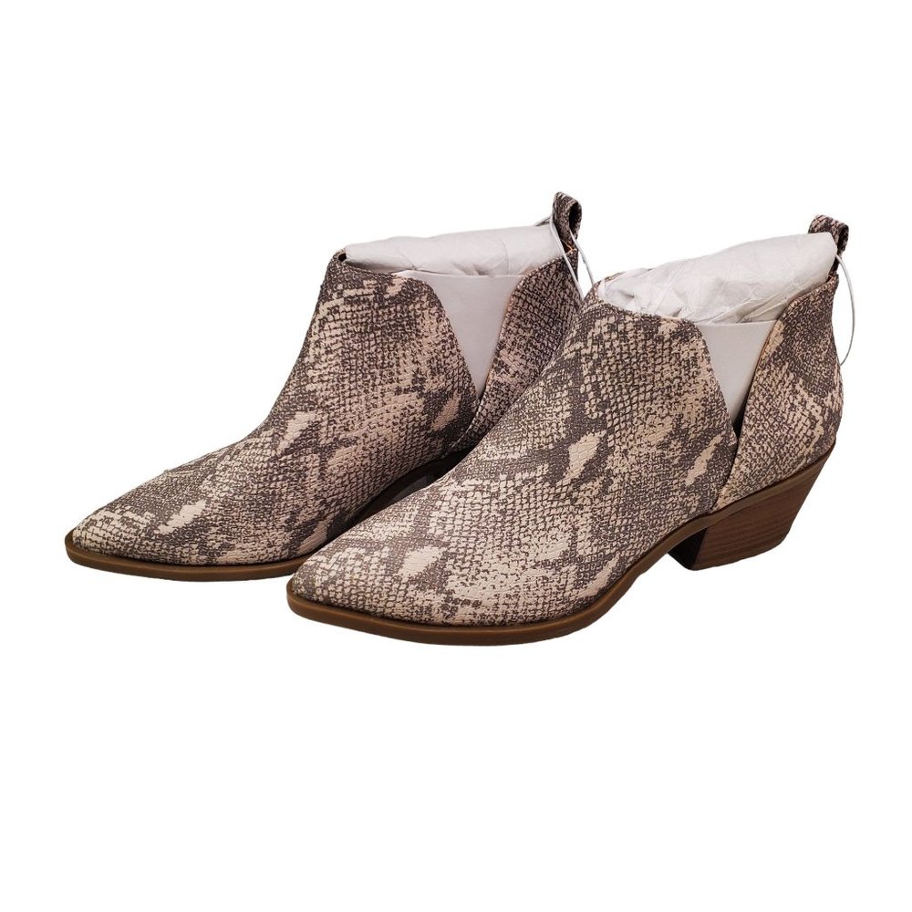 Womens Snakeskin Boots Universal Thread Boots Size 8.5 - Picture 13 of 13